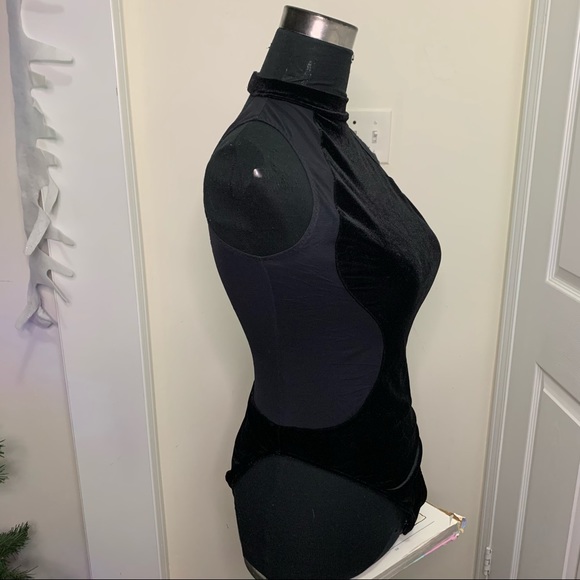 La SenZa Chic Flattering Valour Mesh OpenBack Cut Versatile lingerieBodysuit Top - Picture 9 of 16